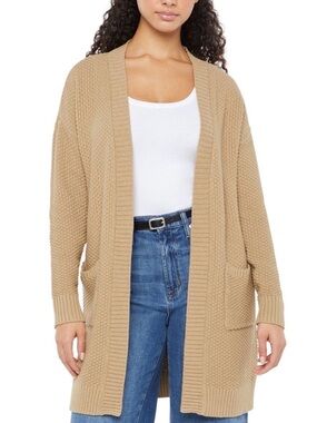 Gap Women's Long Sleeve Cardigan Size Medium Taupe NWOT